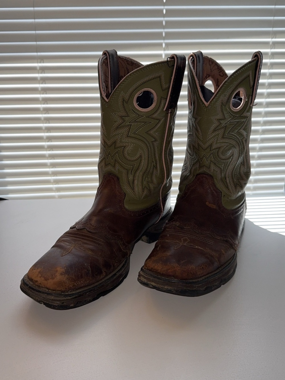 Durango Brown Leather Cowgirl Boots